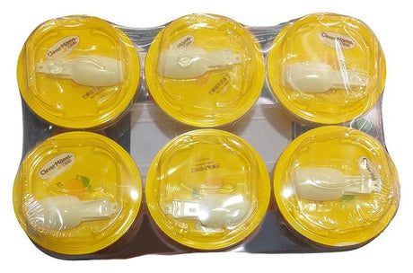 Clever Mama - Milk Pudding (Mango), 2.47 Ounces, (1 pack of 6 cups) - Mighty Depot