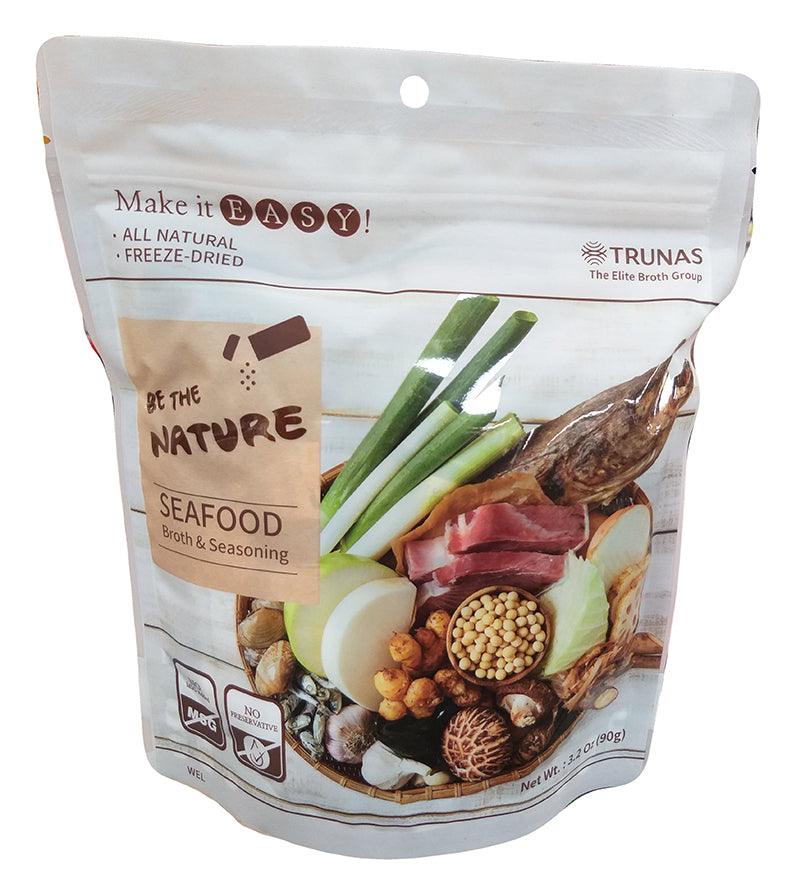 Trunas - Seafood Broth and Seasoning, 3.2 Ounces, (1 Bag) - Mighty Depot