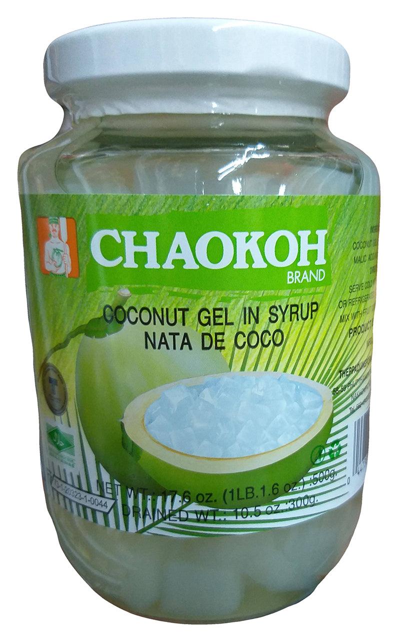 Chaokoh Coconut Gel in Syrup, 17.60 Ounce (Pack of24)