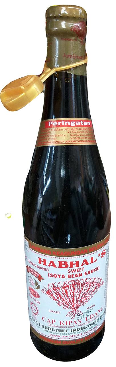 Habhal's - Sweet Soya Bean Sauce, 1.42 Pounds (1 Bottle) - Mighty Depot