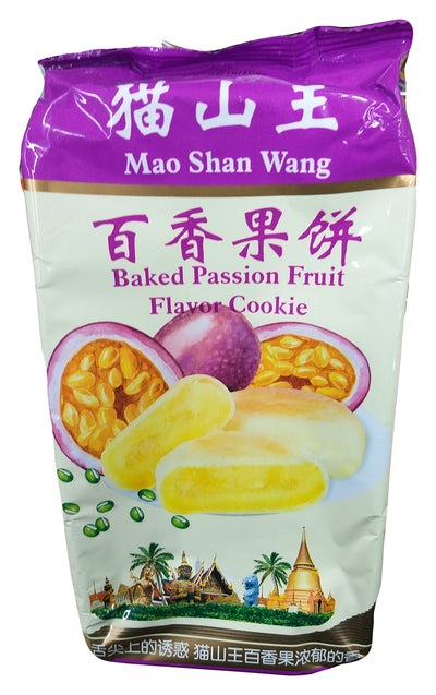 Mao Shan Wang - Baked Passion Fruit Flavor Cookie, 10.58 Ounces, (1 Bag)