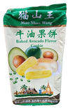Mao Shan Wang - Baked Avocado Flavor Cookie, 10.58 Ounces, (1 Bag)