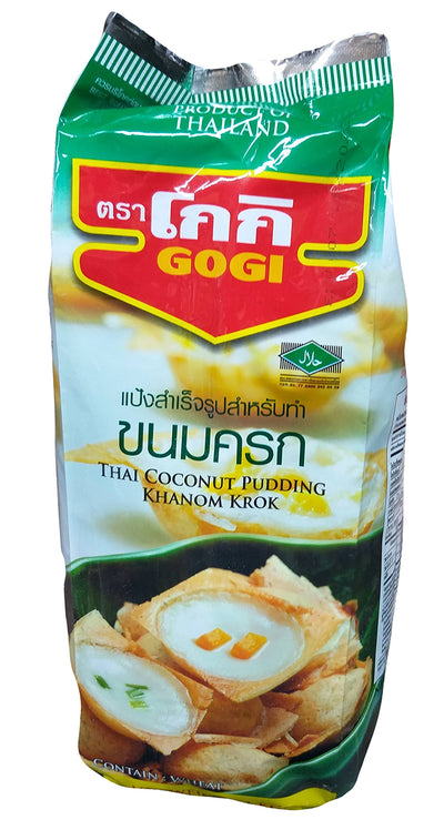 Gogi - Thai Coconut Pudding, 2.2 Pounds, (1 Bag)