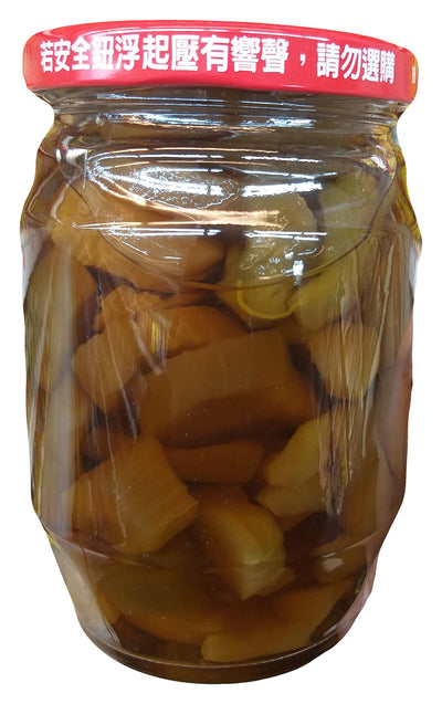 Wei-Chuan Pickled Lettuce in Soy Sauce, 13 Ounces, (1 Jar)