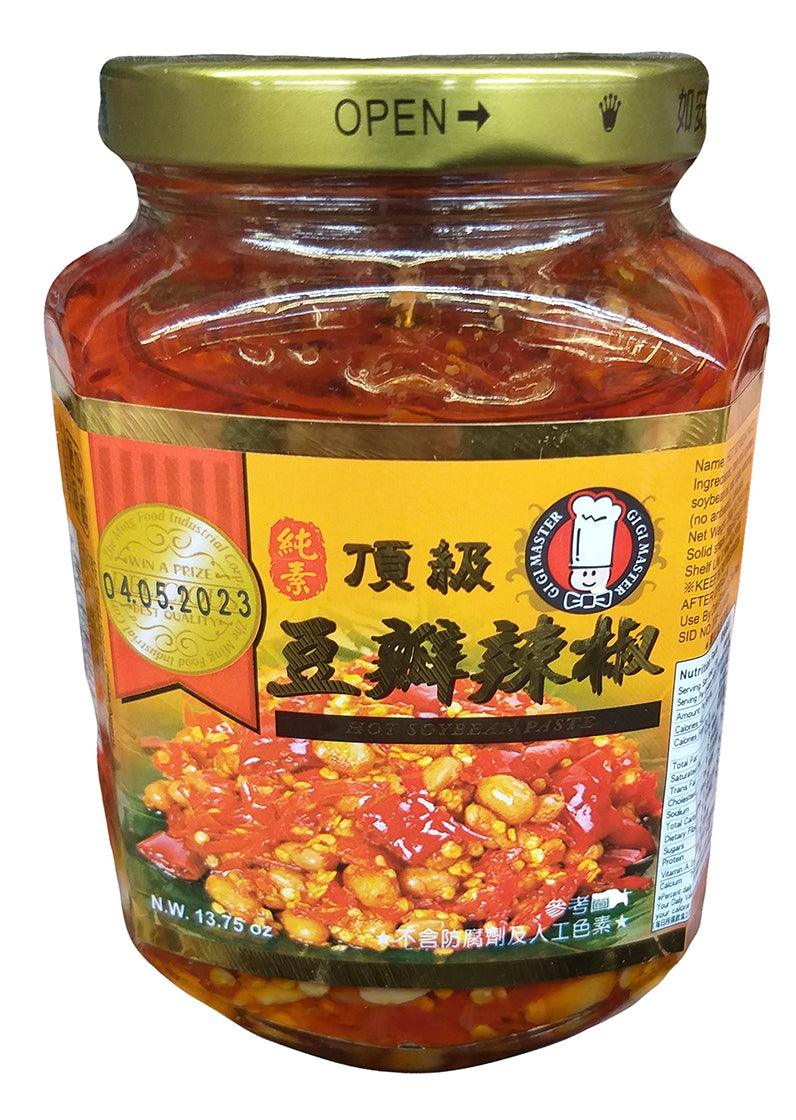 Gigi Master - Hot Soybean Paste, 13.75 Ounces, (1 Jar) - Mighty Depot