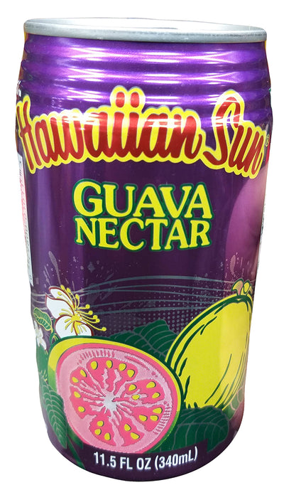 Hawaiian Sun - Guava Nectar, 11.5 Ounces, (6 Cans)