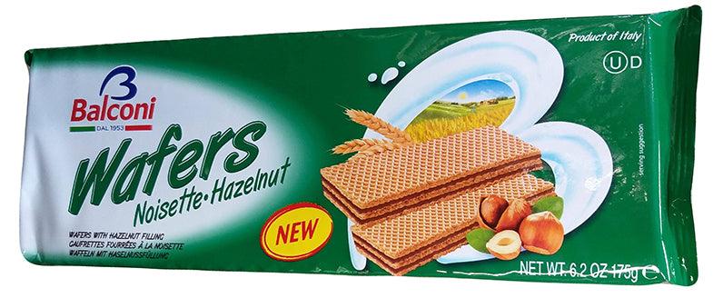 Balconi- Wafers with Hazelnut Fillings, 6.2 Ounces, (1 Unit) - Mighty Depot