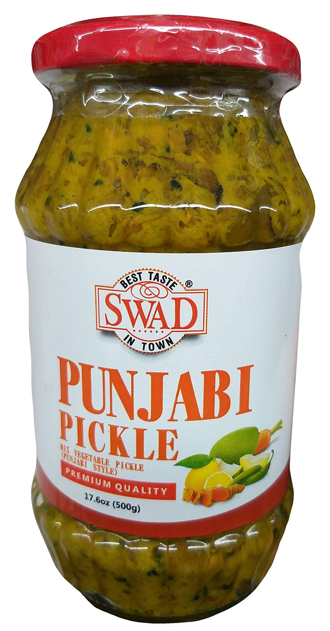 Swad - Punjabi Pickle, 1.1 Pound, (1 Jar)