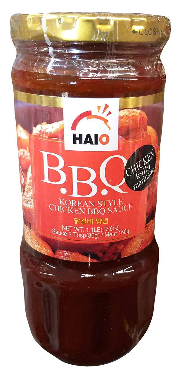 Haio - BBQ Korean Style Chicken BBQ Sauce, 1.1 Pounds, (1 Bottle) - Mighty Depot
