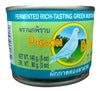 Pigeon Brand - Fermented Rich-Tasting Green Mustard Half with Chili in Soy Sauce, 5 Ounces, (1 Can)