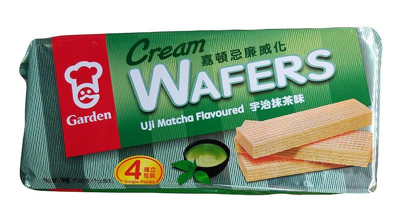 Garden - Cream Wafers (Uji Matcha), 7 Ounces, (1 Bag) - Mighty Depot