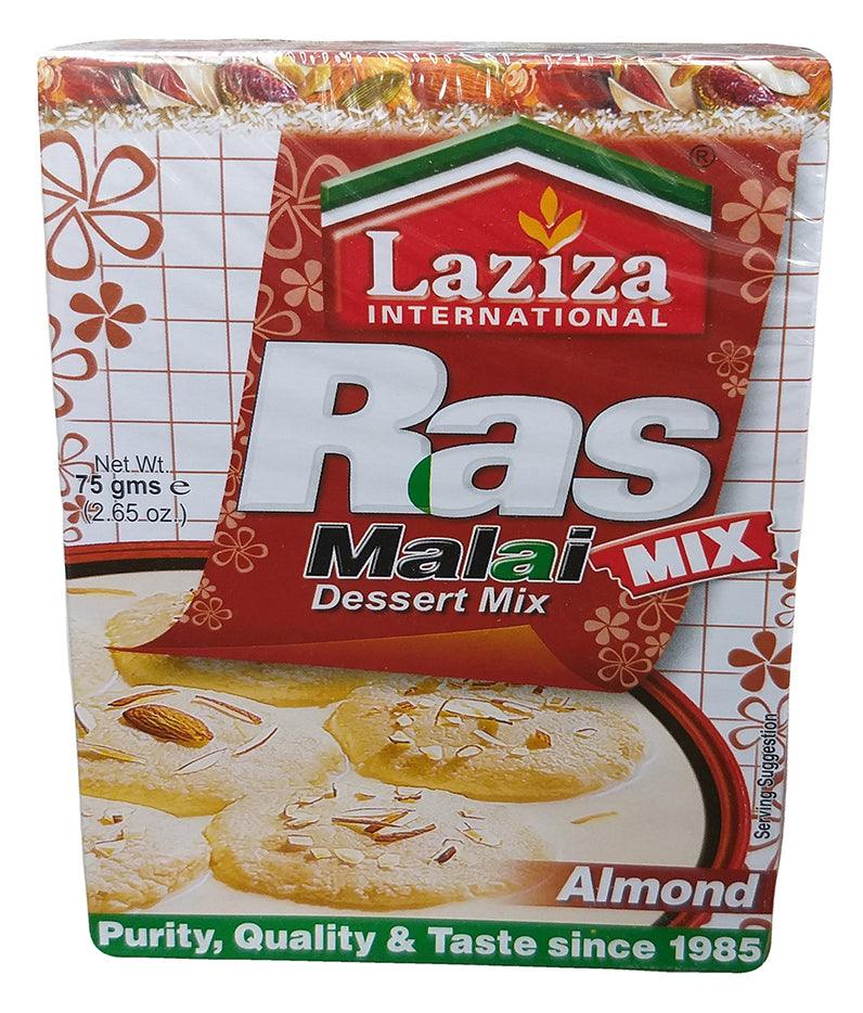 Laziza - Ras Malai Dessert Mix (Almond), 2.65 Ounces, (1 Box) - Mighty Depot