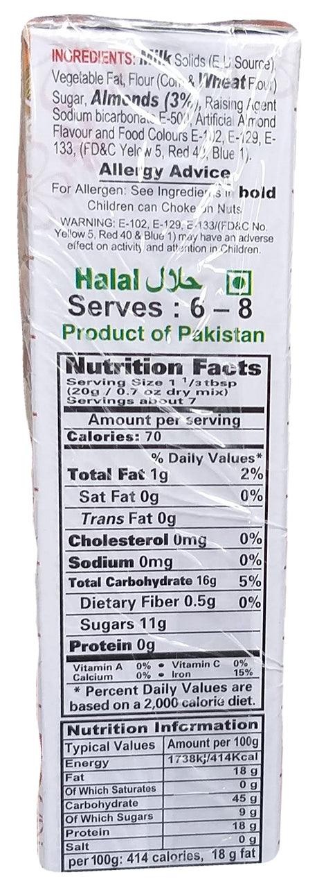 Laziza - Ras Malai Dessert Mix (Almond), 2.65 Ounces, (1 Box) - Mighty Depot