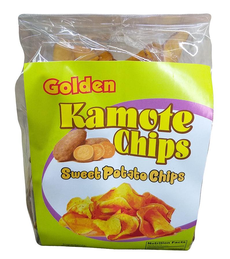 Golden - Kamote Chips (Sweet Potato Chips), 3.5 Ounces, (1 Bag)