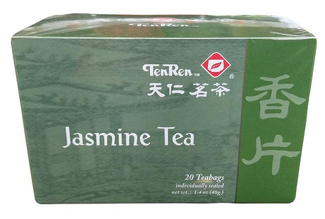 TenRen - Jasmine Tea, 1.4 Ounces, (1 Box) - Mighty Depot