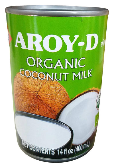 Aroy-D - Organic Coconut Milk, 14 Ounces, (1 Can)