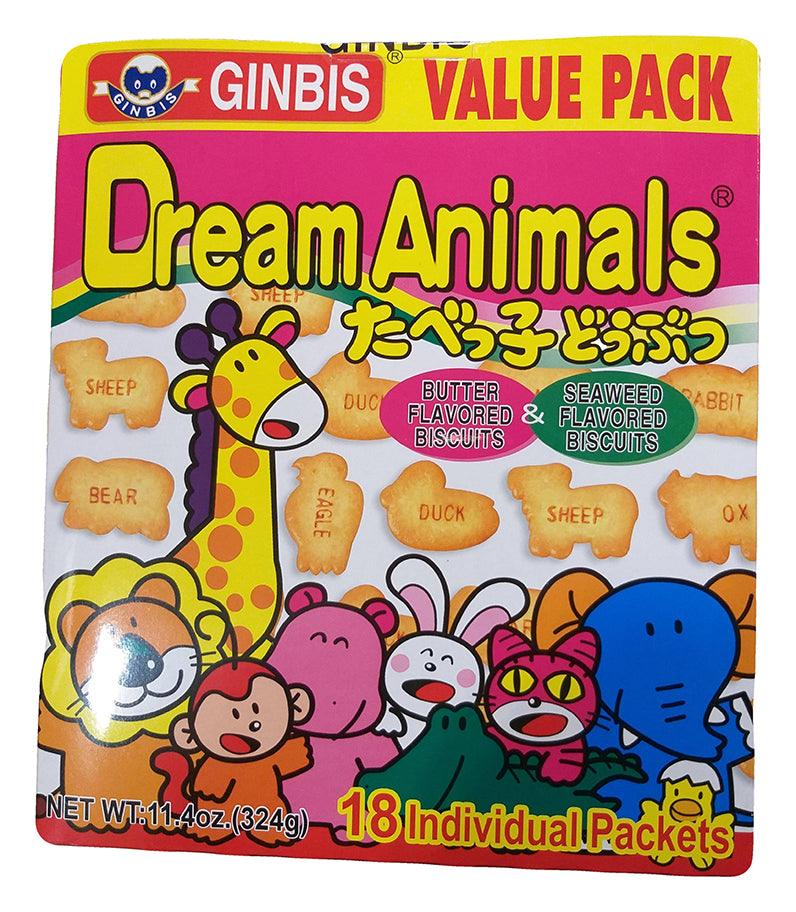 Ginbis - Dream Animals, 11.4 Ounces, (1 Box) - Mighty Depot