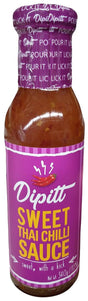 Dipitt - Sweet Thai Chili Sauce, 12 Ounces, (1 Jar) - Mighty Depot
