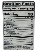 Yamamotoyama - Original Roasted Sushi Nori Seaweed, 0.88 Ounces, (1 Pouch) - Mighty Depot