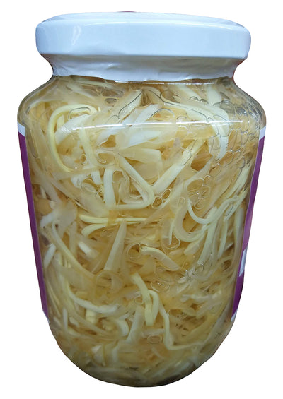 Wangderm - Stripped Pickled Rhizome in Brine, 1 Pound, (1 Jar)