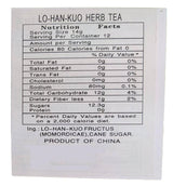 Lo-Han-Kuo Herb Tea, 6 Ounces, (1 Box) - Mighty Depot