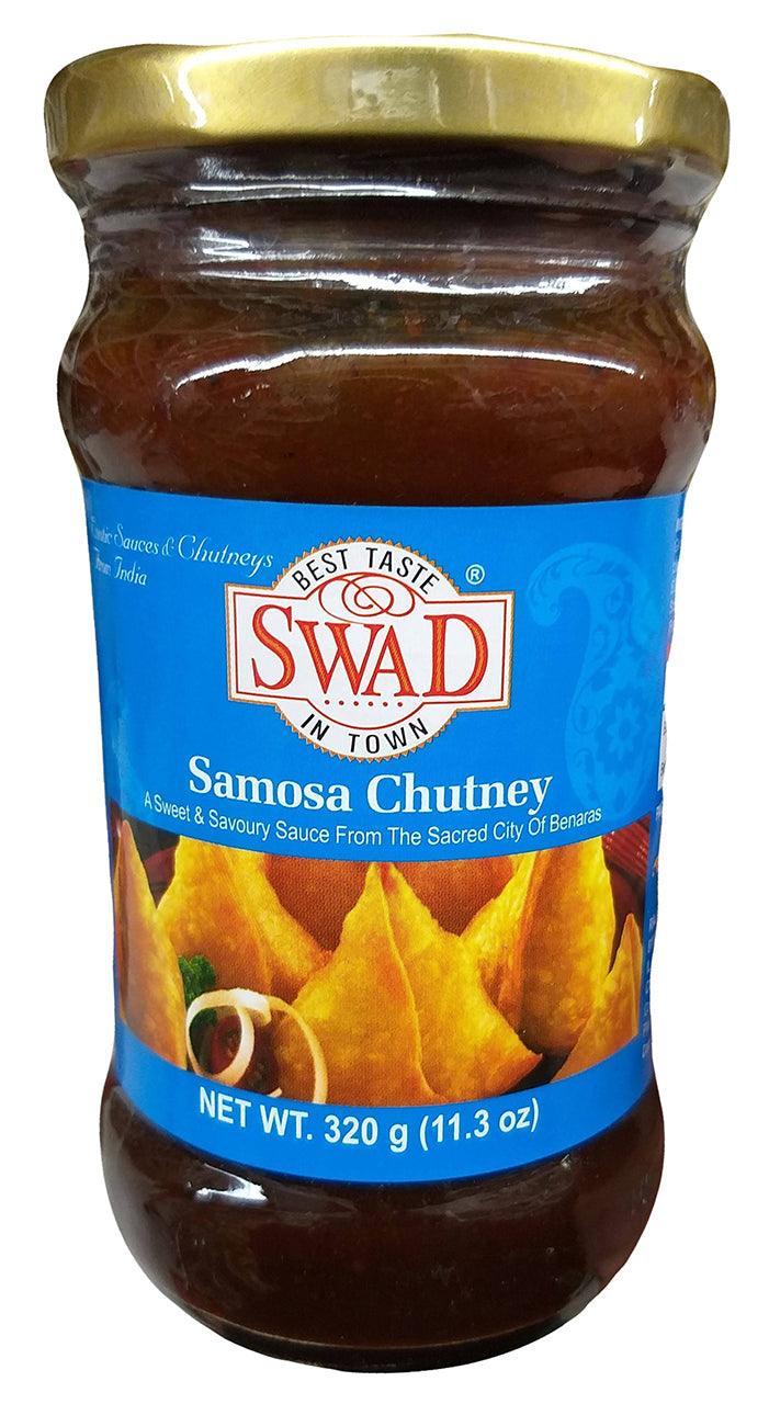 Swad - Samosa Chutney, 11.3 Ounces, (1 Jar) - Mighty Depot