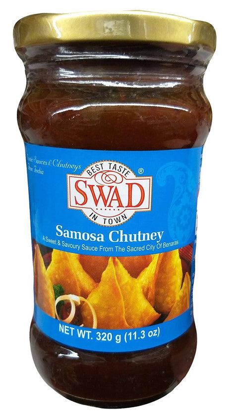 Swad - Samosa Chutney, 11.3 Ounces, (1 Jar) - Mighty Depot