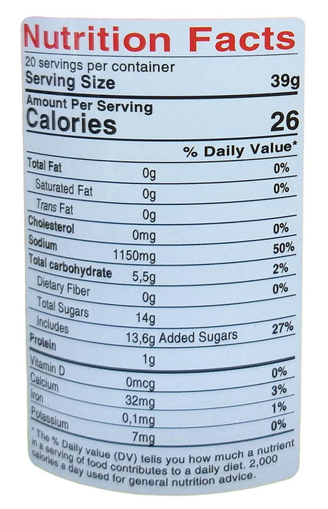 CAF - Instant Fish Sauce, 1.71 Pounds, (1 Bottle) - Mighty Depot