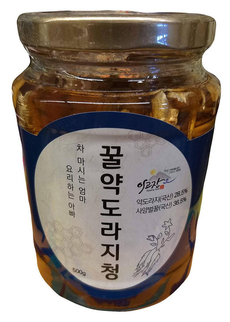 Egojang - Balloon Flower Honey Tea, 1.1 Pounds, (1 Jar) - Mighty Depot
