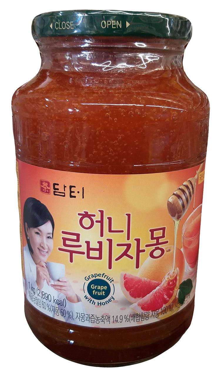 Damteo - Grape Fruit Tea, 2.2 Pounds, (1 Jar) - Mighty Depot