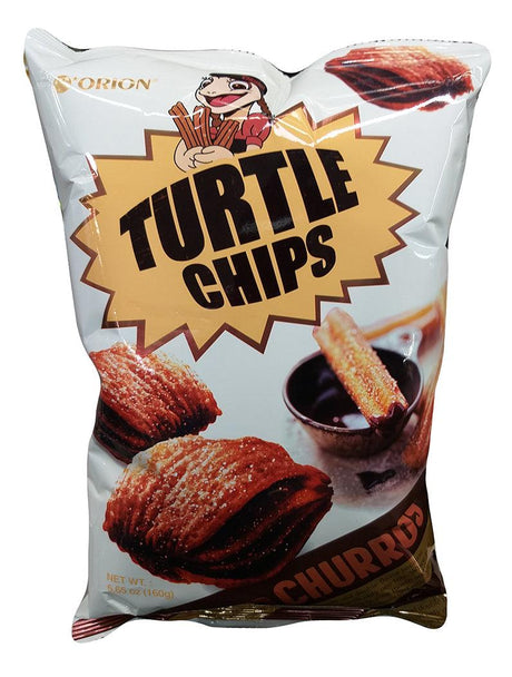 Orion - Turtle Chips - Choco Churros Flavor , 5.65 Ounces, (1 Bag) - Mighty Depot