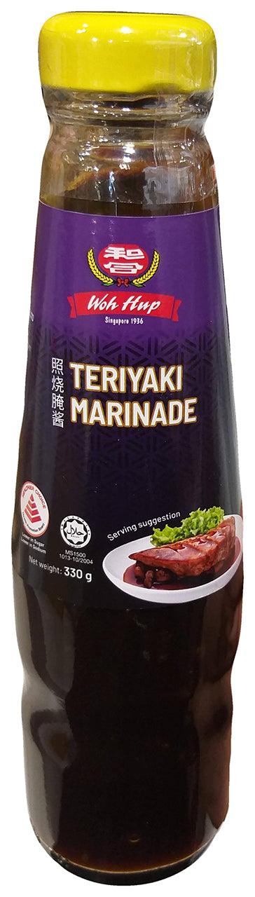 Woh Hup - Teriyaki Marinade, 11.64 Ounces, (1 Bottle) - Mighty Depot