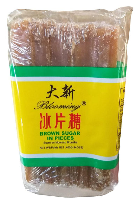 Blooming - Brown Sugar in Pieces, 14 Ounces, (1 Bag) - Mighty Depot