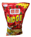 Honai - Ridge Potato Chips (Tomato), 3.52 Ounces, (1 Bag)