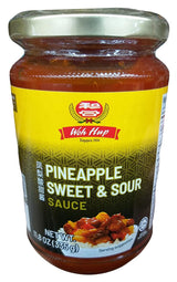 Woh Hup - Pineapple Sweet and Sour Sauce, 11.8 Ounces, (1 Jar) - Mighty Depot
