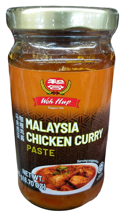 Woh Hup - Malaysia Chicken Curry Paste, 6.7 Ounces, (1 Jar)