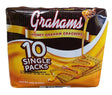 M.Y. San - Grahams Honey Crackers, 8.82 Ounces, (1 Bag) - Mighty Depot