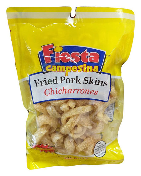 Fiesta Campesina - Fried Pork Skin (Original), 3 Ounces, (1 Bag) - Mighty Depot
