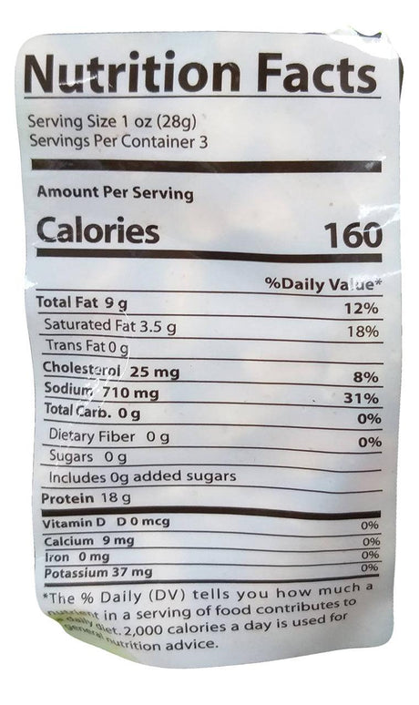 Fiesta Campesina - Fried Pork Skin (Lime Chili), 3 Ounces, (1 Bag) - Mighty Depot