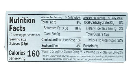 Jack'n Jill - Dewberry (Strawberries and Cream), 11.64 Ounces, (1 Bag) - Mighty Depot