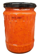 Galil - Mild Ajvar Pepper and Eggplant Spread, 1.3 Pounds, (1 Jar) - Mighty Depot