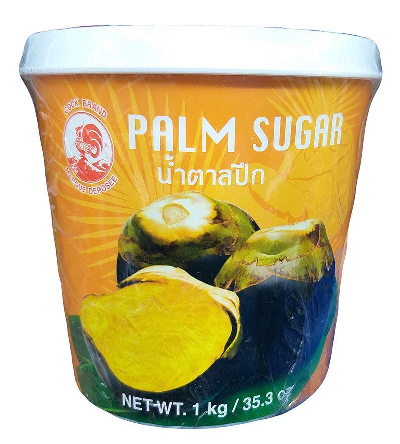 Cock Brand - Palm Sugar, 1.58 Pounds, (1 Jar) - Mighty Depot