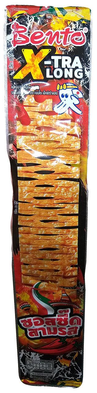 Bento X-tra Long - Squid Seafood Snack, 0.35 Ounces (1 Pouch) - Mighty Depot