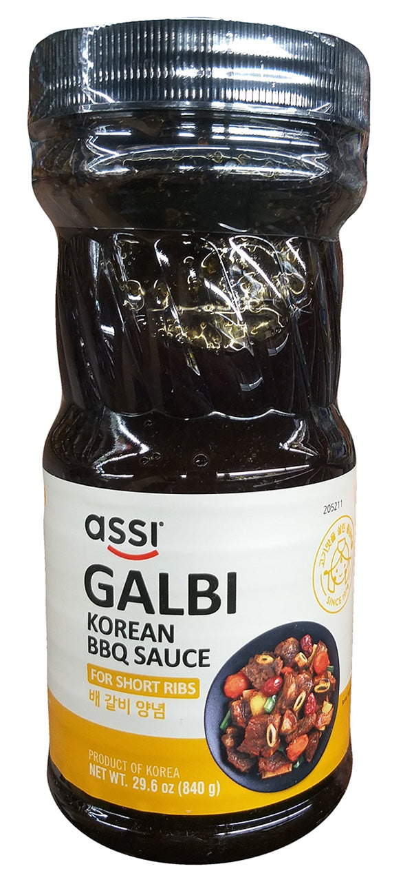 Assi - Galbi Korean Barbecue Sauce for Short Ribs, 1.85 Pounds, (1 Jar)