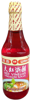 Wan Ja Shan- Red Vinegar, 1.25 Pounds, (1 Bottle)