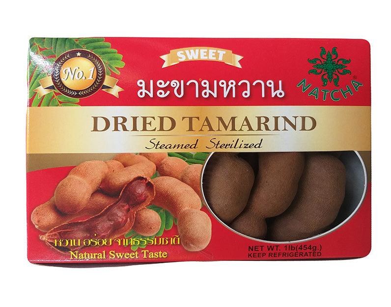 No. 1 - Dried Tamarind, 1 Pound, (1 Box) - Mighty Depot