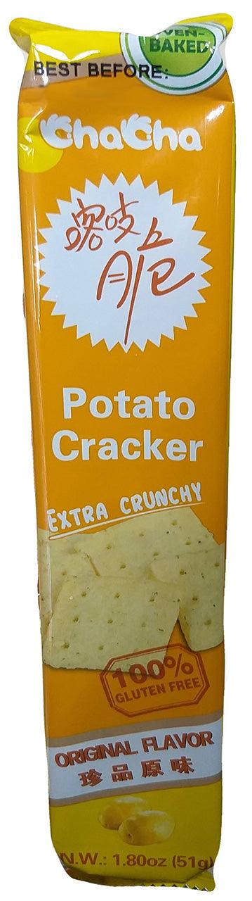 ChaCha Potato Cracker Original 1.8 Ounces 1 Pouch Mighty