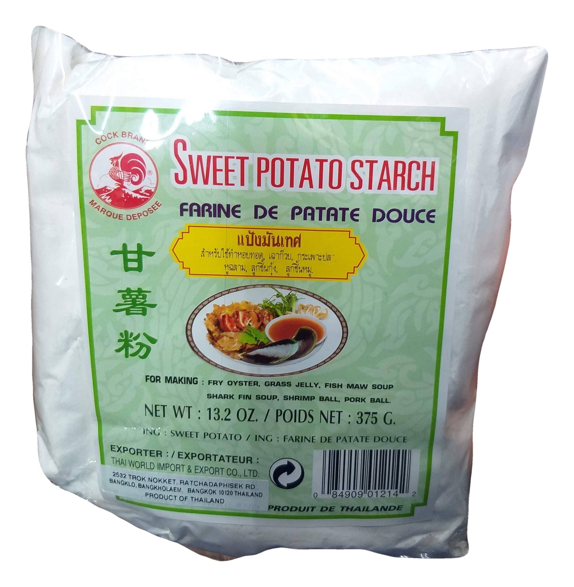 Cock Brand - Sweet Potato Starch, 13.2 Ounces, (1 Bag)