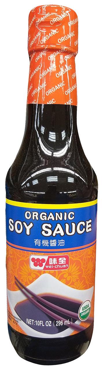 Organic - Soy Sauce, 10 Ounces, (1 Bottle) - Mighty Depot