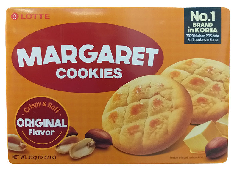 Lotte - Margaret Cookies (Original), 12.42 Ounces, (1 Box)